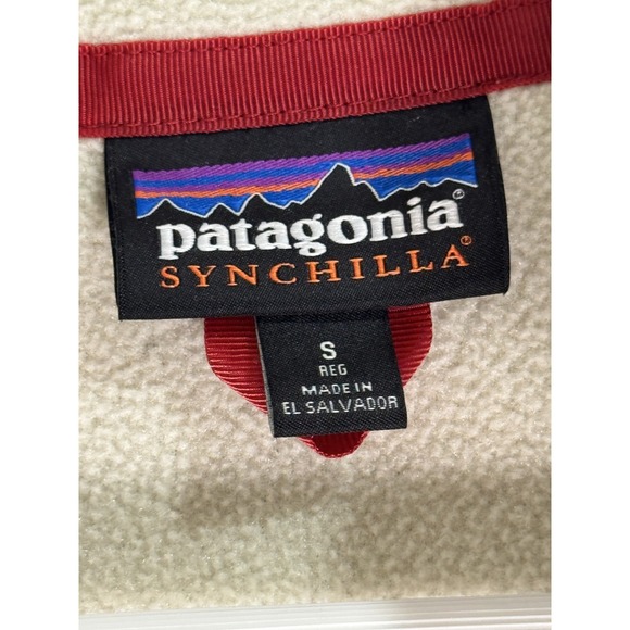 Patagonia Synchilla Woman Full-Zip Snap-T® Jacket Size S- Excellent Condition - Picture 9 of 12